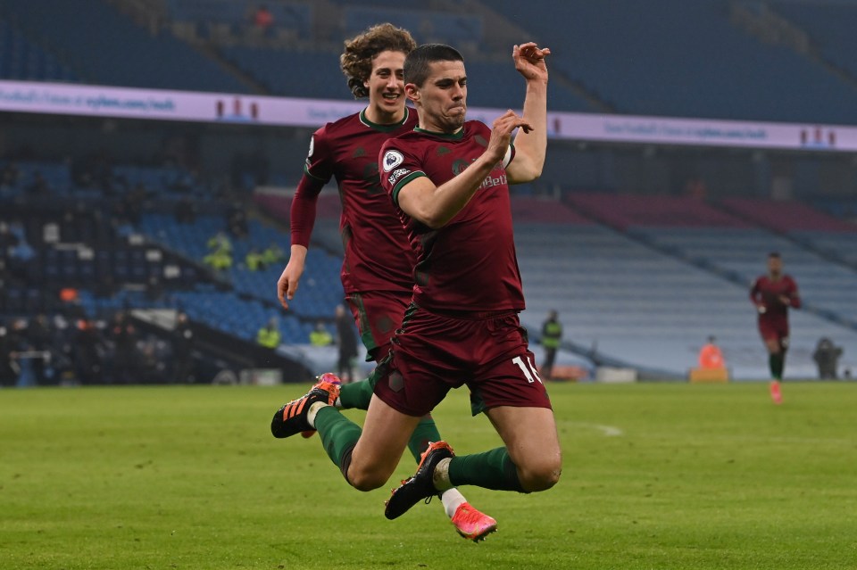 Conor Coady levelled for Wolves with half an hour to play