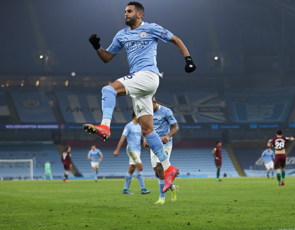 Mahrez confirmed City's victory in the 90th minute