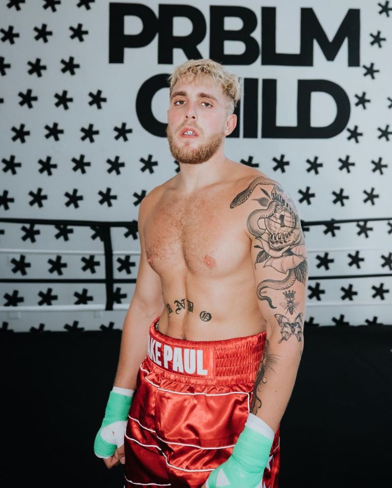 Jake Paul is involved in an online feud with Tommy Fury