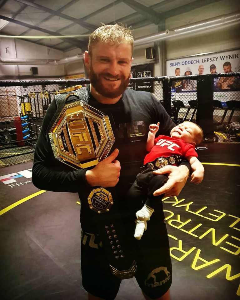 Jan Blachowicz's motivation is even bigger following the birth of his son, Jan Jr