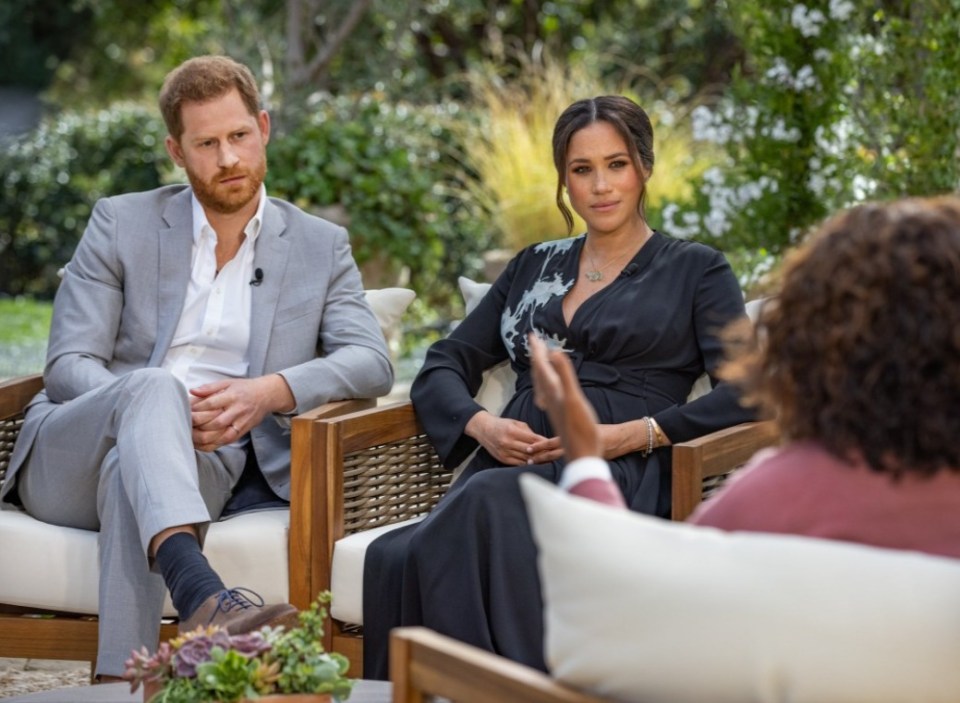 The Sussexes have recorded a two-hour interview with Oprah Winfrey