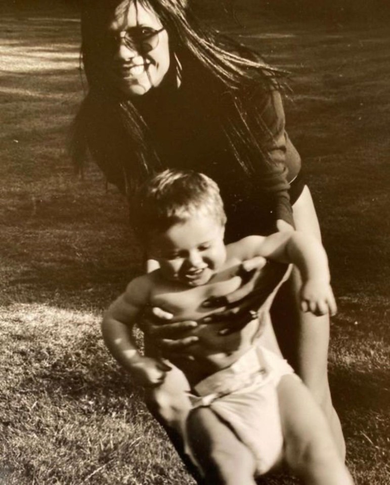 Victoria Beckham has celebrated her son Brooklyn's 22nd birthday with a very cute throwback snap