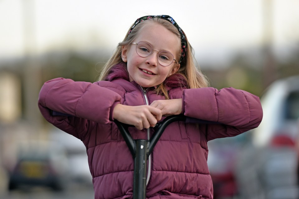 Molly May won a local award after keeping up the spirits of neighbours