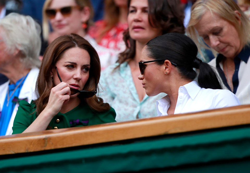 Kate Middleton apologised over the confrontation, Meghan Markle claimed