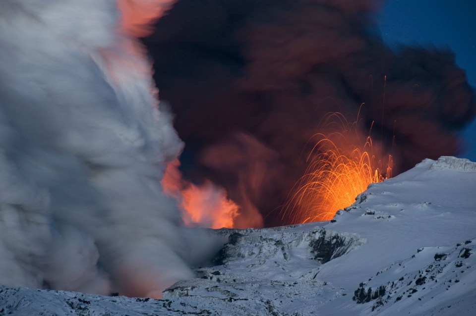 Iceland is a volcanically active regions with frequent eruptions