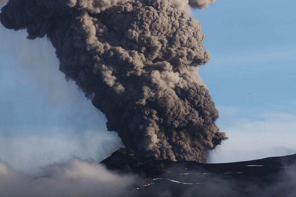 The Eyjafjallajokull eruption in 2010 caused air travel chaos