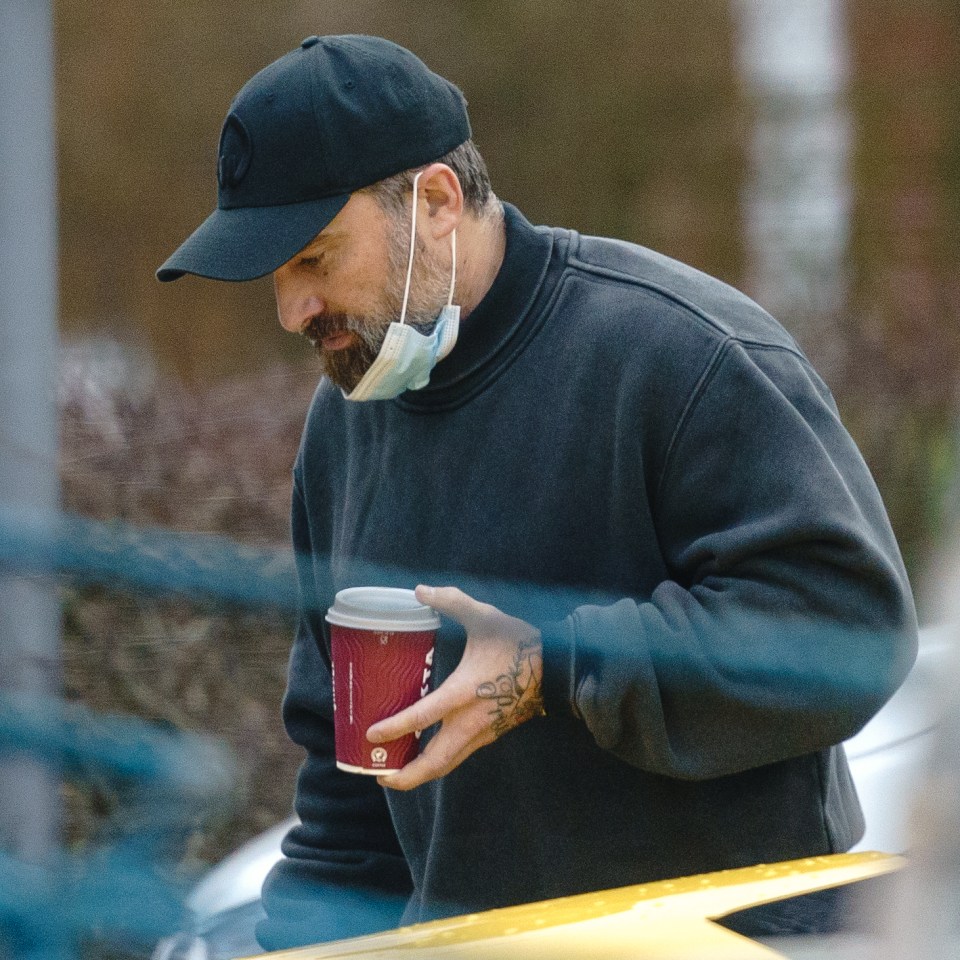 Ant, keeping a low profile in a baseball cap was spotted buying coffee with a pal