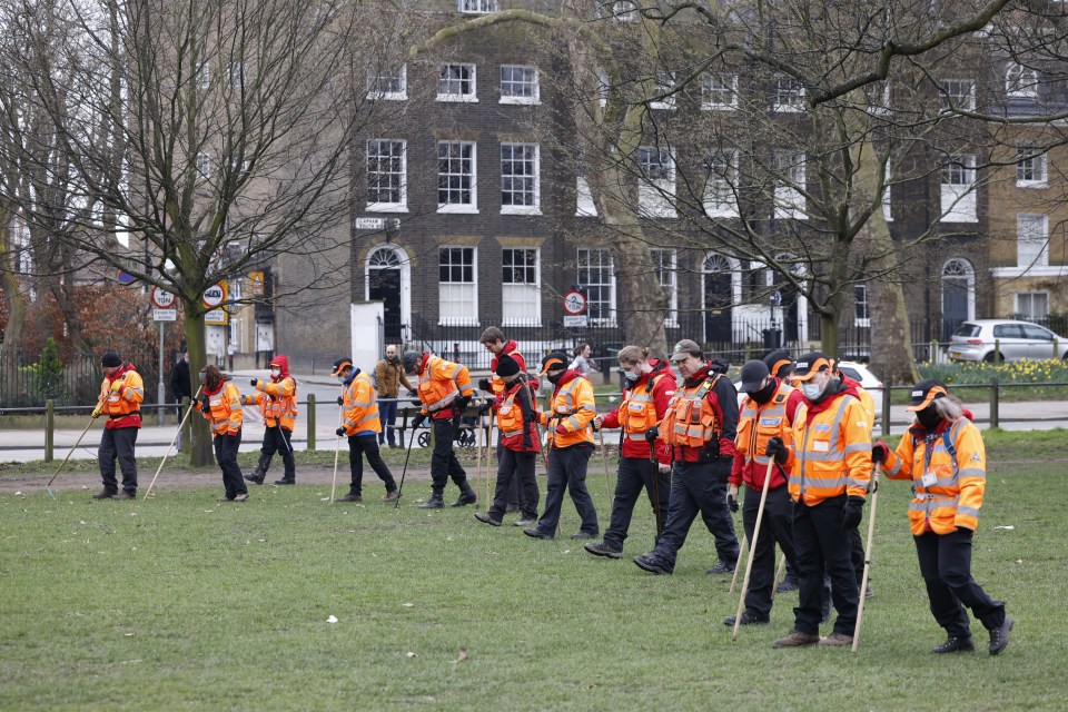 A huge search was launched for Sarah in London after her disappearance