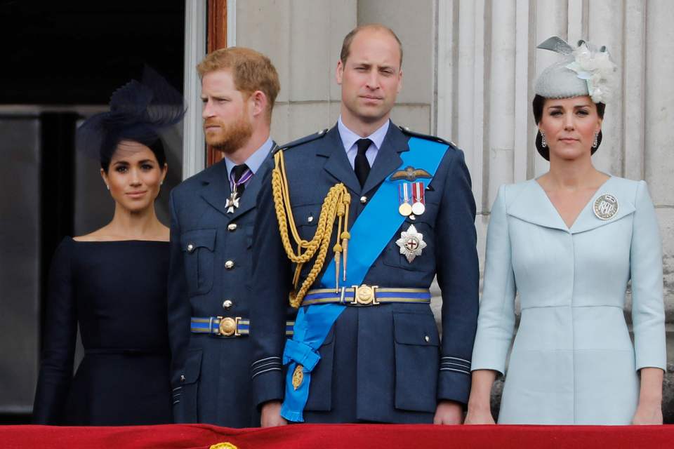 Prince William was angry at Harry and Meghan over their reaction to being banned from using the word 'royal'