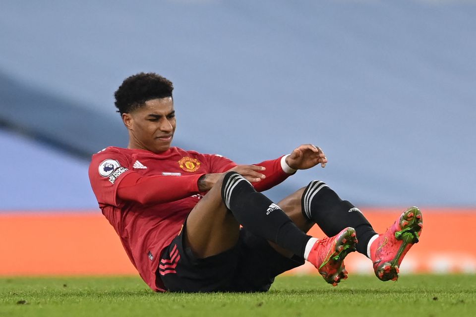 A scan on Marcus Rashford's ankle revealed no ligament damage in a major boost for his club