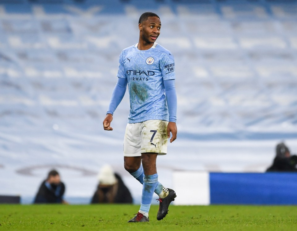 Raheem Sterling's Man City contract talks have been put on hold