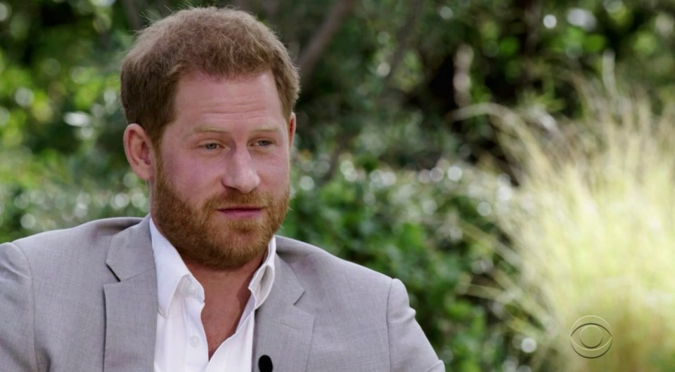 Prince Harry said that he's had a good relationship with his grandmother the Queen