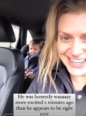 Anna Williamson was left in hysterics by other parents reactions