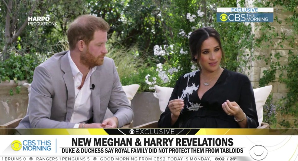 Meghan Markle talked about her mental health during her chat with Oprah Winfrey