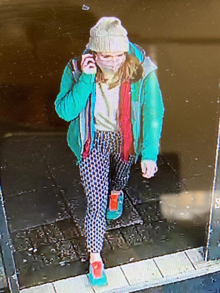 Sarah was last seen wearing bright clothing in CCTV images