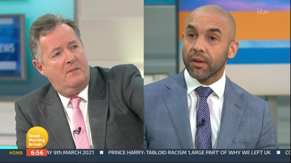 Yesterday he lashed out at GMB co-star Alex Beresford