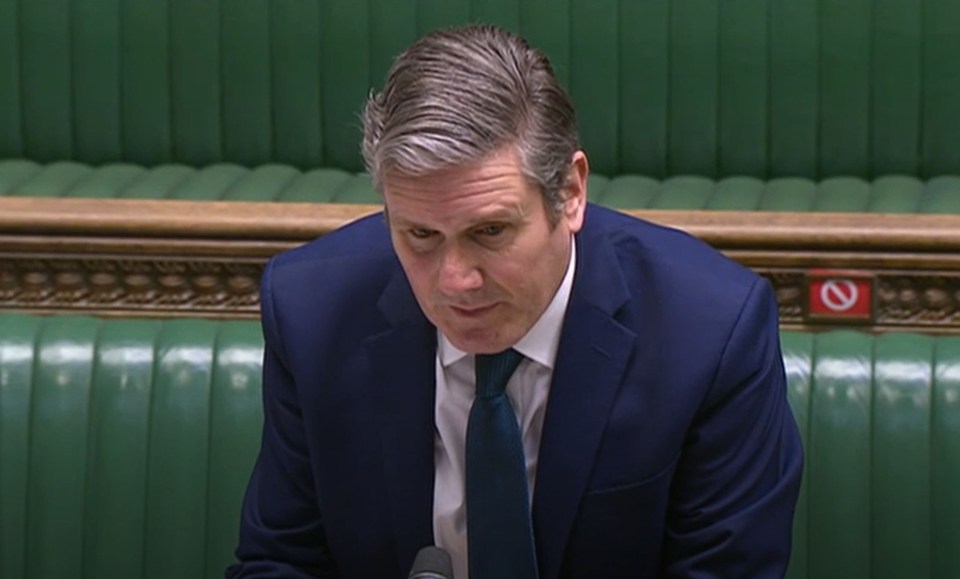 Sir Keir accused him of breaking promises over pay