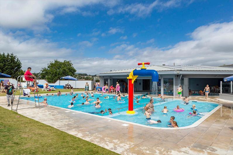 Teens can enjoy three swimming pools