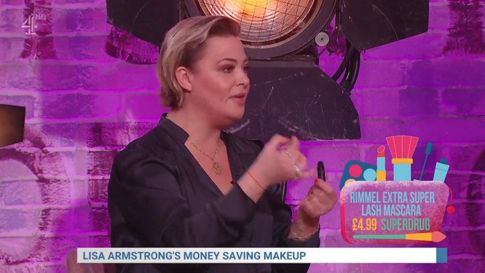 Lisa Armstrong became a daytime star on Steph's Packed Lunch