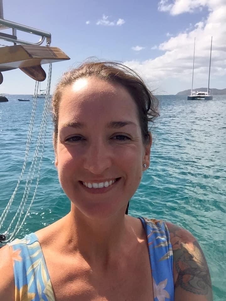 British Sarm Heslop vanished from her boyfriend's Catamaran in the US Virgin Islands