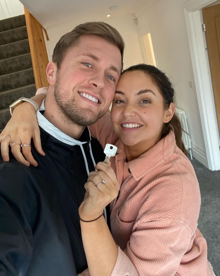 Jacqueline and Dan Osborne have given fans a glimpse inside their new home