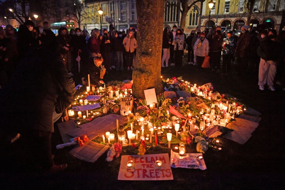 Night vigils in College Green, Bristol