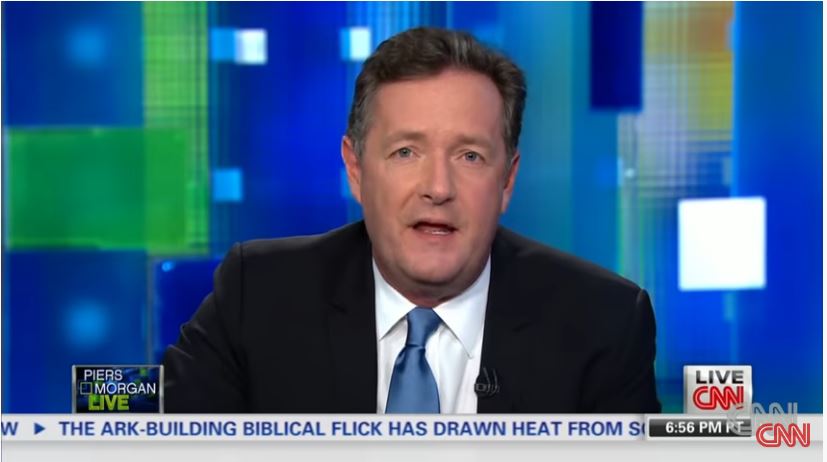 Piers had a show on CNN for three years