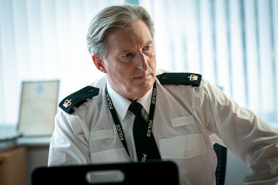 Adrian Dunbar stars as Supt Ted Hastings