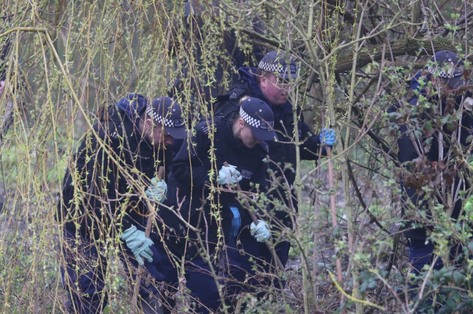 Searches are continuing in Kent as part of the investigation