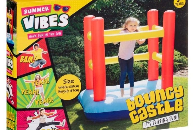 B&M's bouncy castle is a bargain at just £20