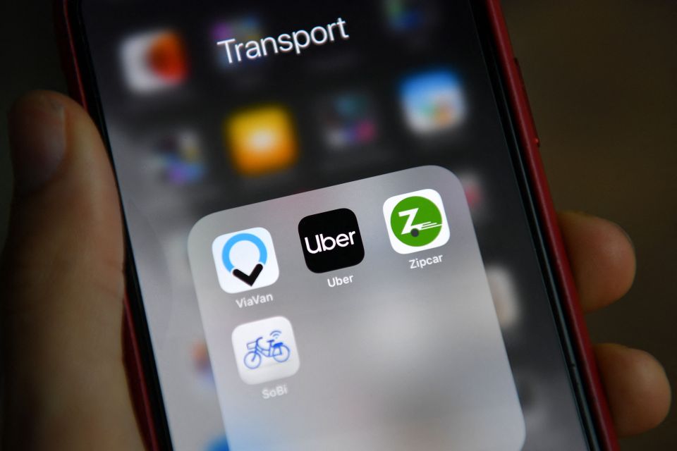 Uber is a ride-hailing app