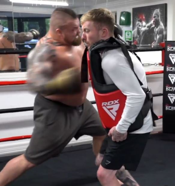 Eddie Hall decked YouTuber Nile Wilson