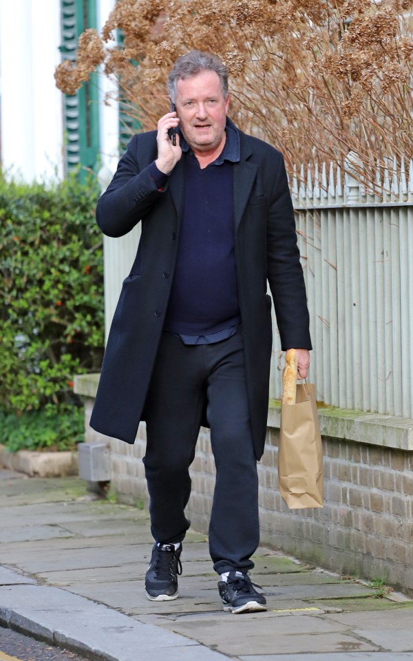 Piers Morgan picks up groceries as he's spotted for the first time since his GMB rant became Ofcom's most-complained-about moment ever