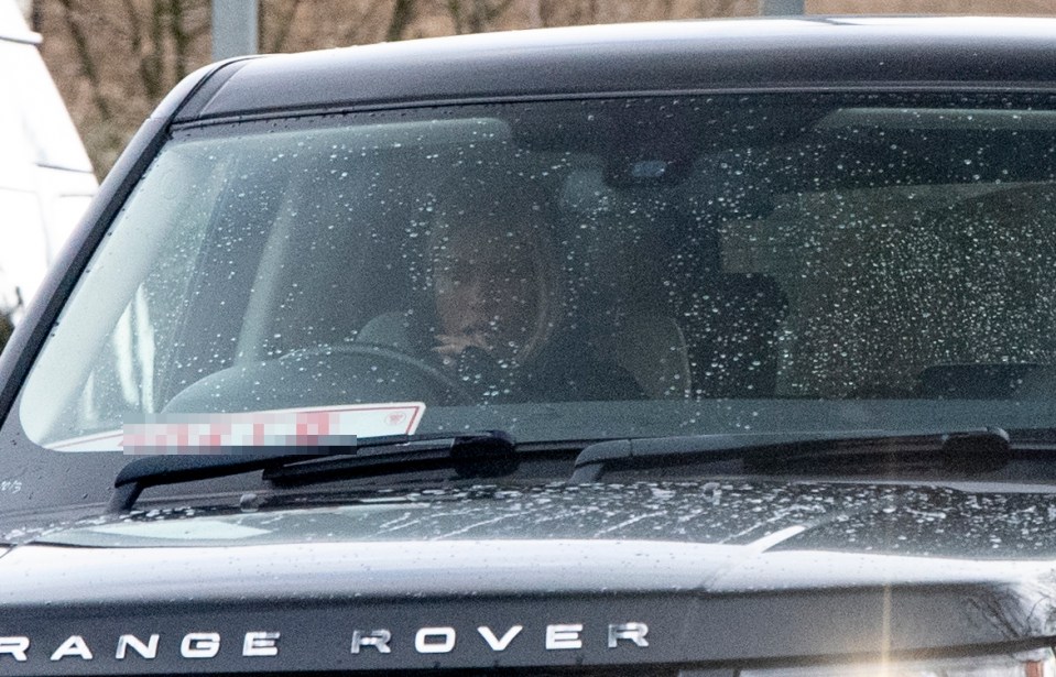 The star was allegedly spotted driving Carl's black Range Rover last week