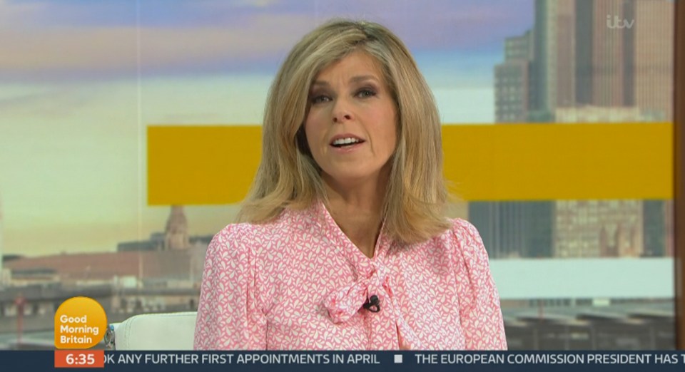 Kate revealed she will quit GMB to care for Derek