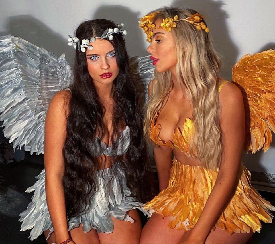 The sisters design and hand make all of their own costumes for Instagram