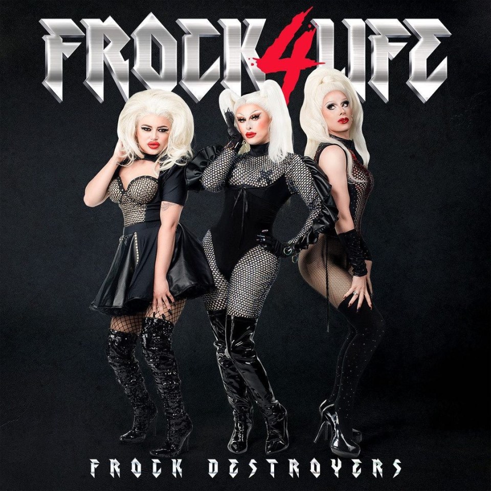 The pair scored a Top 40 hit in the UK singles charts as part of The Frock Destroyers, who were formed on the show.