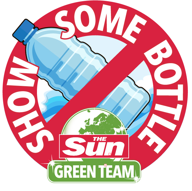 The Sun's Show Some Bottle campaign has won backing from the world's biggest eco groups