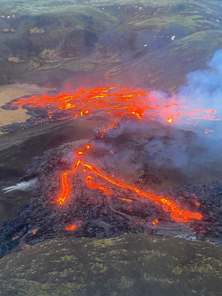 The volcano is in a seismic hotspot which has been hit by tens of thousands of tremors in recent weeks