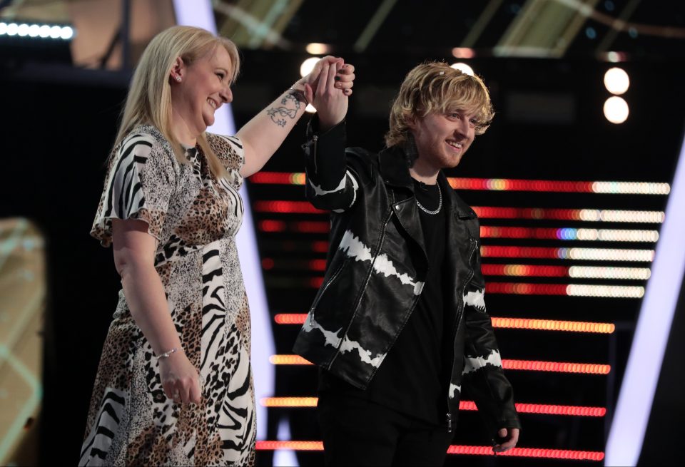  Craig Eddie celebrated his win with his mother on The Voice UK