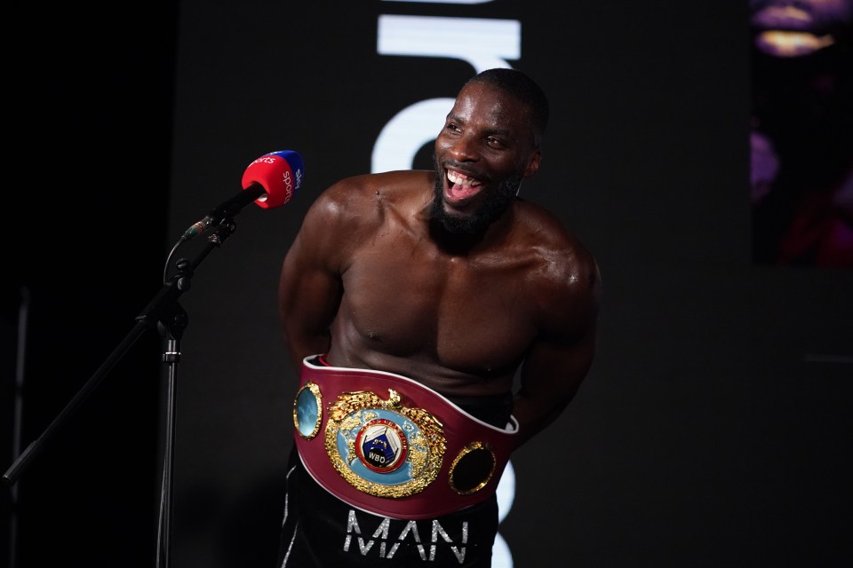 Lawrence Okolie has been crowned WBO cruiserweight champ after an impressive win over two-time champ Krzysztof Glowacki