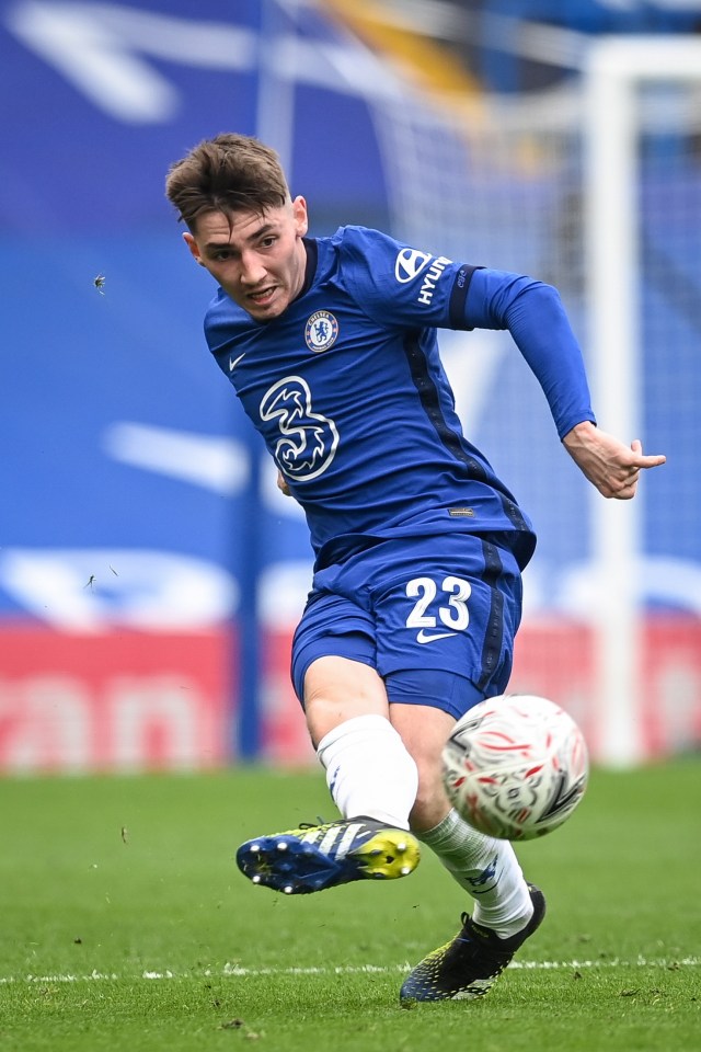 Billy Gilmour defied his tender age in the middle of the park