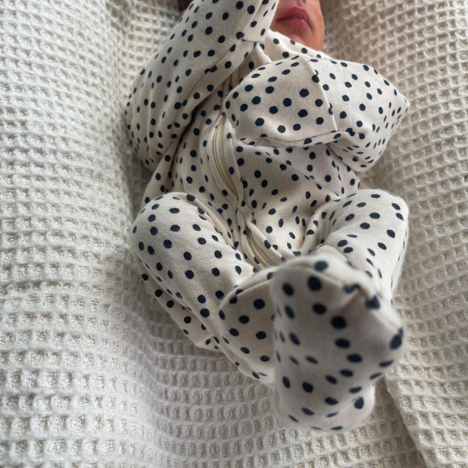 Professor Green shared a sweet pic of his newborn son