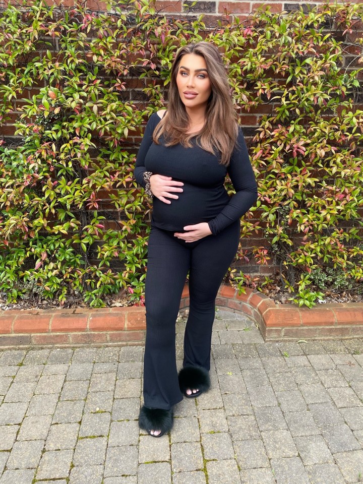 The reality star is pregnant with her first child