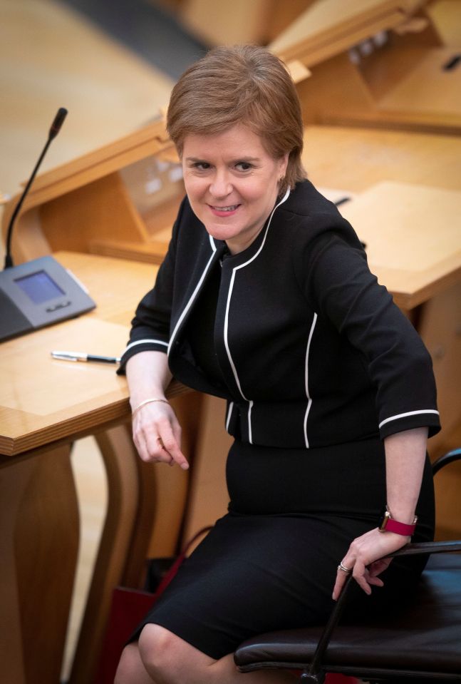 Scotlands First Minister trolled Prime Minister Boris Johnson with her announcement