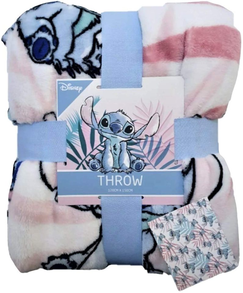 This Lilo & Stitch throw is available in three prints