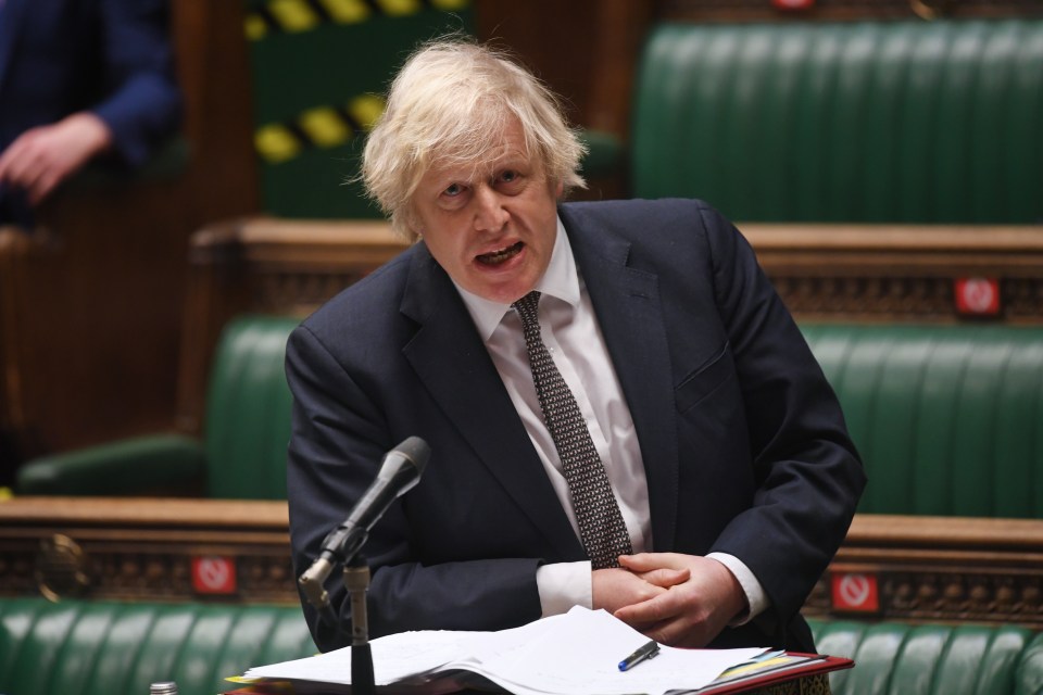 Boris Johnson's roadmap out of lockdown will come into law in England and Wales on Monday