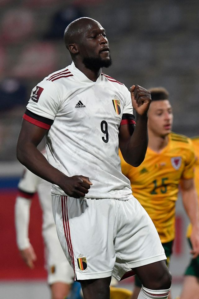 Romelu Lukaku salutes his spot-kick that rounded off Belgium's victory after Wales had threatened an equaliser