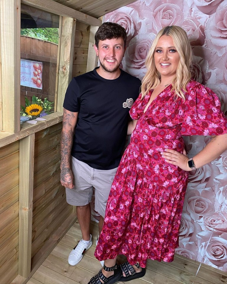 Ellie Warner and her boyfriend Nat have been renovating their home