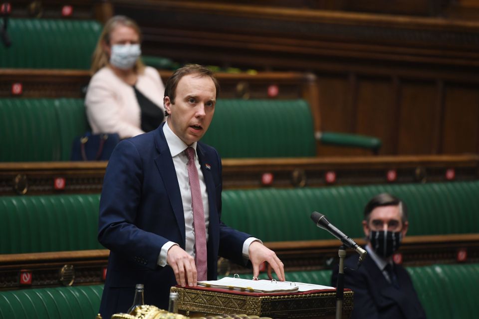 Matt Hancock debates extending the provisions of the Coronavirus Act 2020 in the House of Commons last week